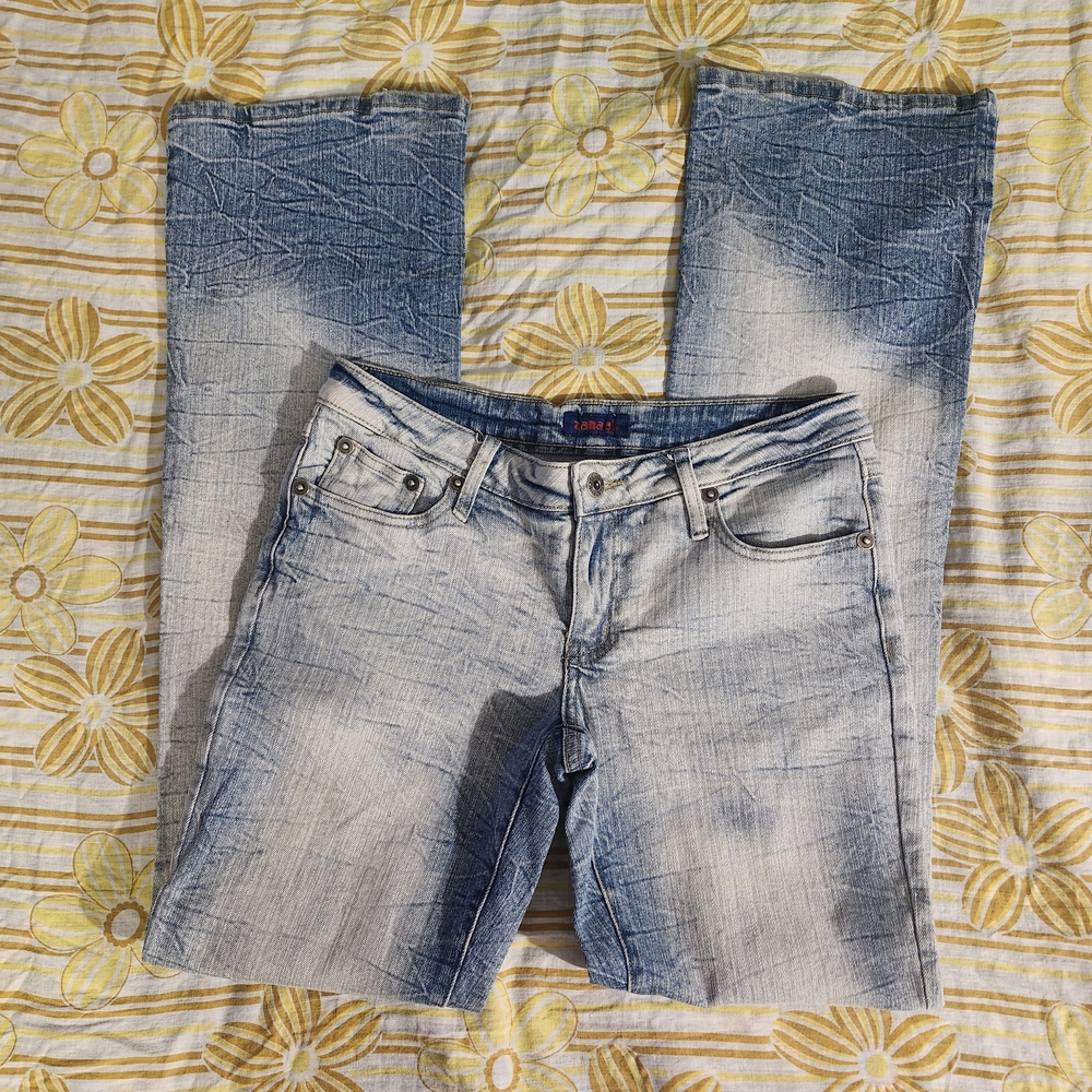 Zanadi Light Blue Faded Denim Jeans